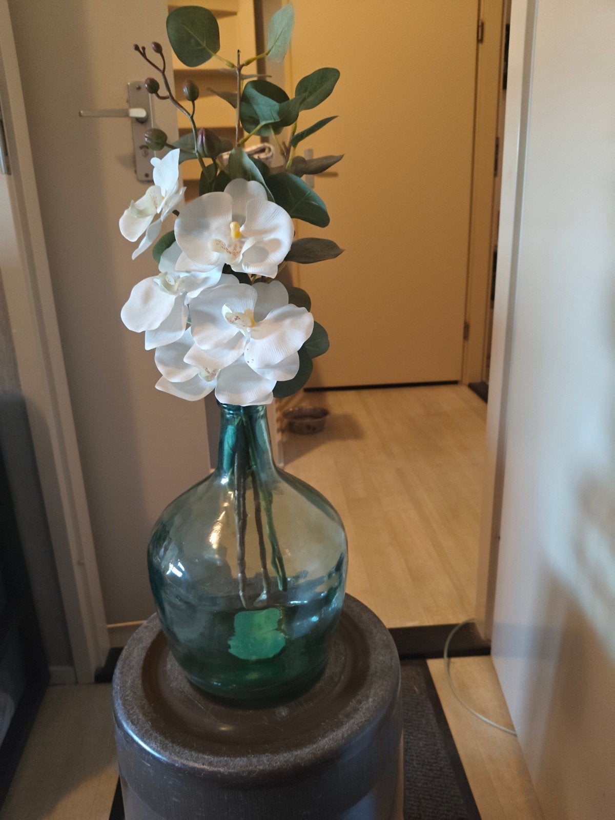 leuke vaas met orchideeën, Ophalen of Verzenden