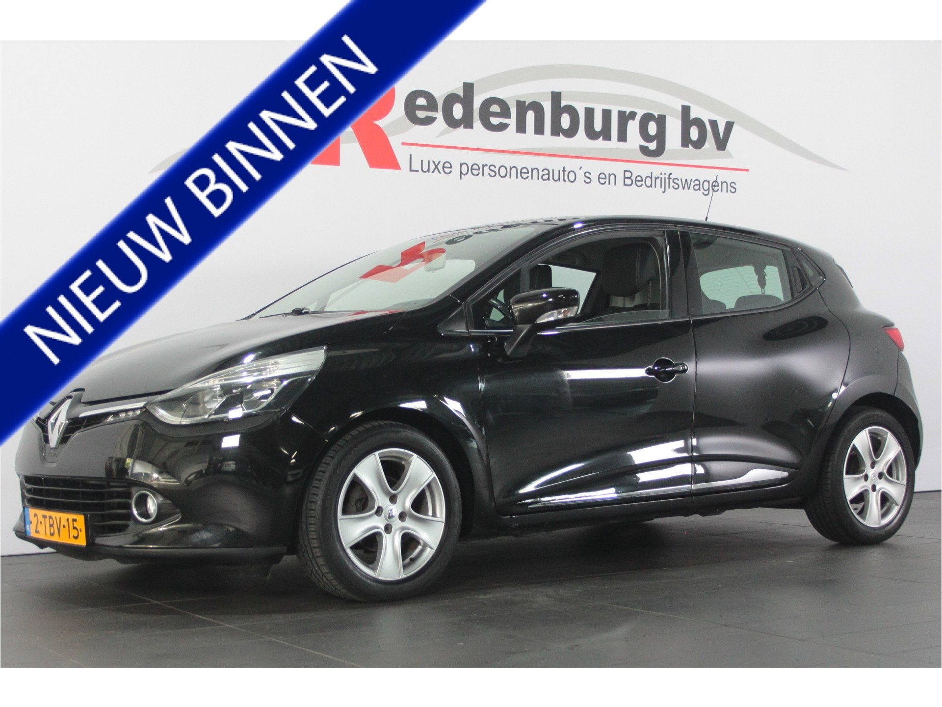 Renault Clio 0.9 TCe Expression - Airco / Bluetooth / Navi, Auto's, Voorwielaandrijving, 540 kg, Zwart, Origineel Nederlands