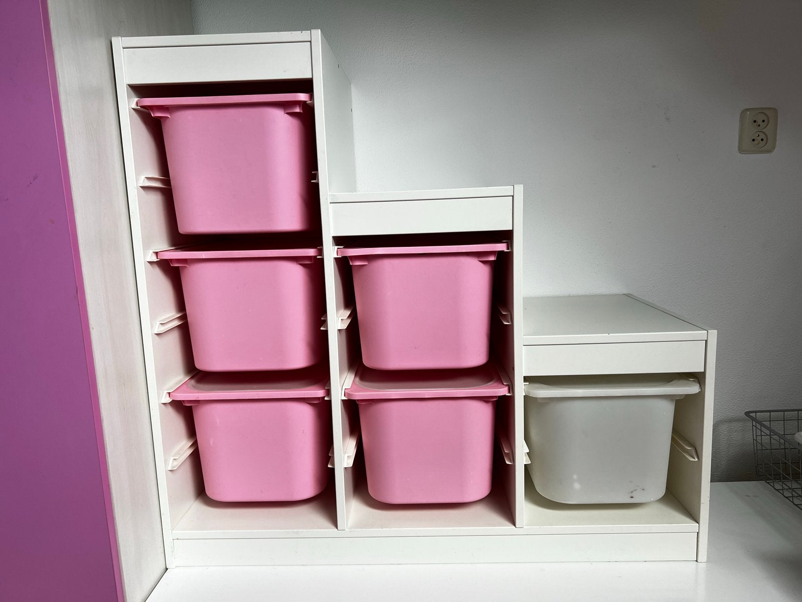 IKEA Trofast Opbergcombinatie met Bakken, Ophalen, Gebruikt, Kast, 100 cm of meer