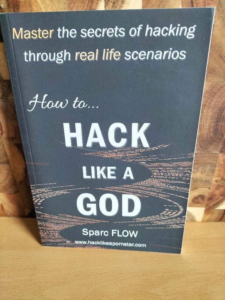 How to Hack Like a God - Leer hacken als een pro, Informatica en Computer, Sparc FLOW, Ophalen of Verzenden, Zo goed als nieuw