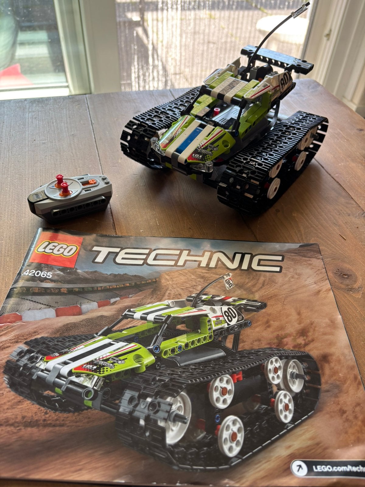 Lego Technic 42065 | Rupsbandracer | Afstandbestuurbare Auto, Ophalen of Verzenden, Zo goed als nieuw