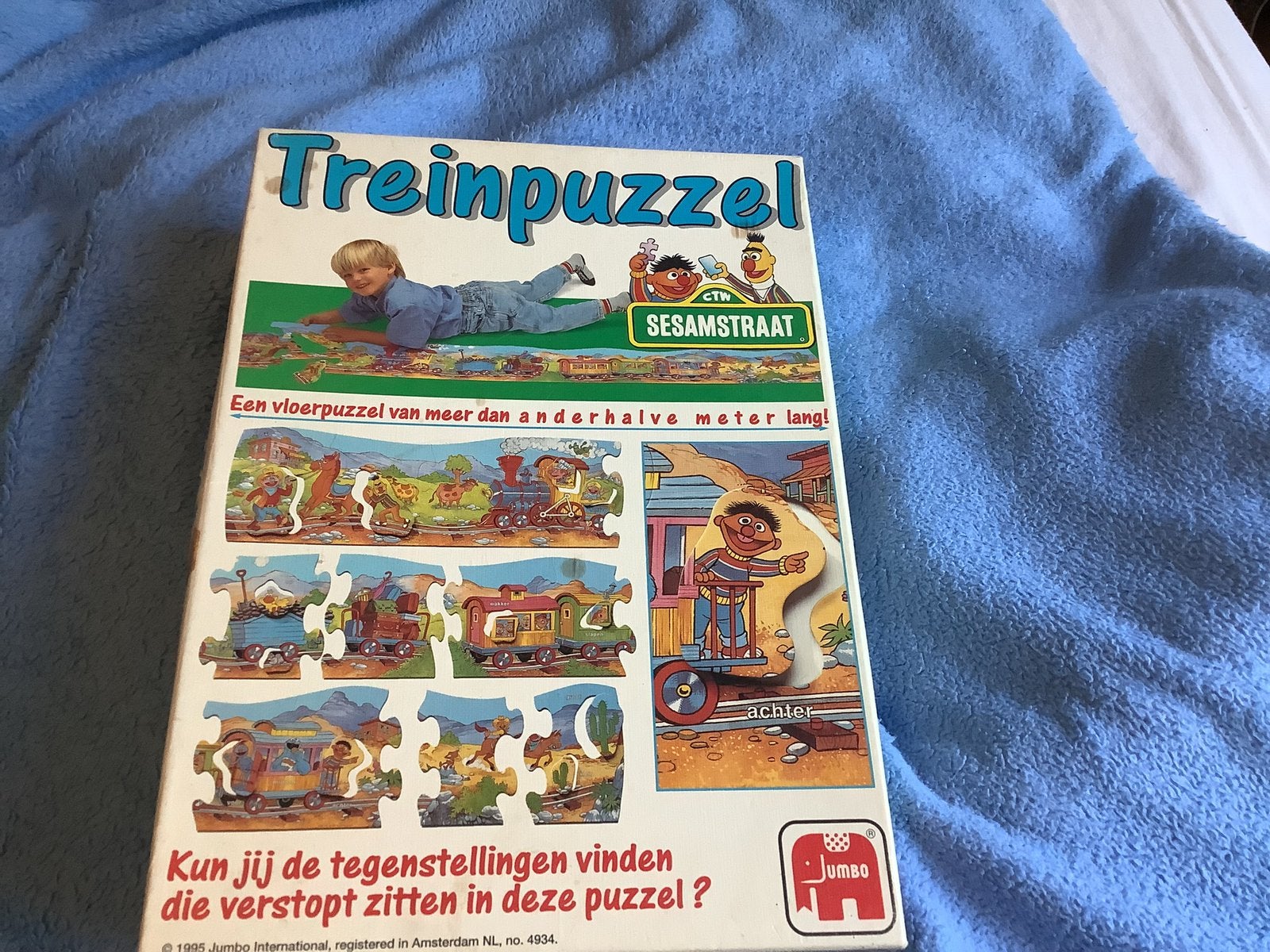 Kinder vloer puzzel, Kinderen en Baby's, Ophalen of Verzenden, 10 tot 50 stukjes, Gebruikt, 2 tot 4 jaar
