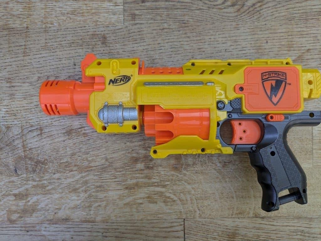 Nerf N-Strike Barricade RV-10, Ophalen of Verzenden, Gebruikt