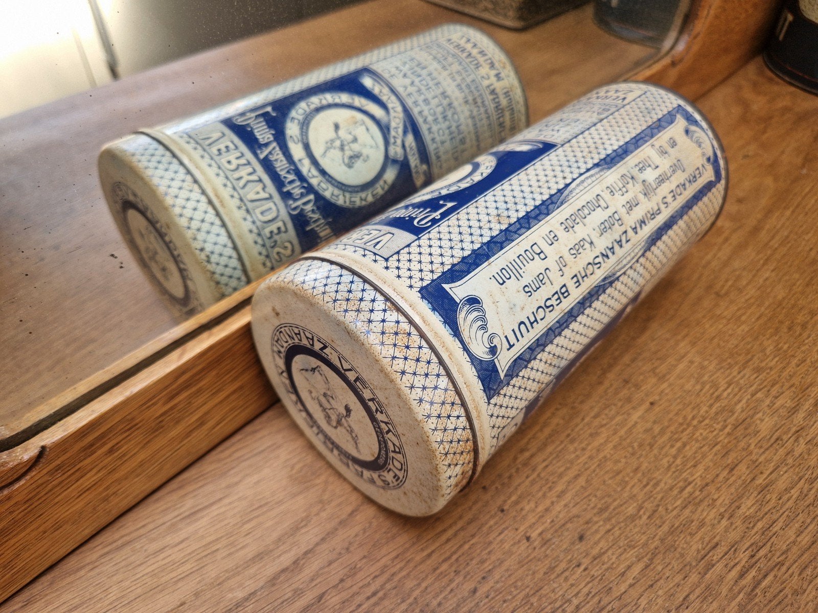Verkade Beschuitbus - Jubileumuitgave 1986 - Prima Zaansche, Verzamelen, Ophalen of Verzenden, Gebruikt, Beschuit, Verkade