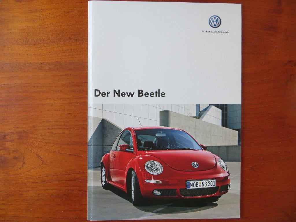 Volkswagen New Beetle (juni 2007) met 1 bijlage, Ophalen of Verzenden, Nieuw, Volkswagen