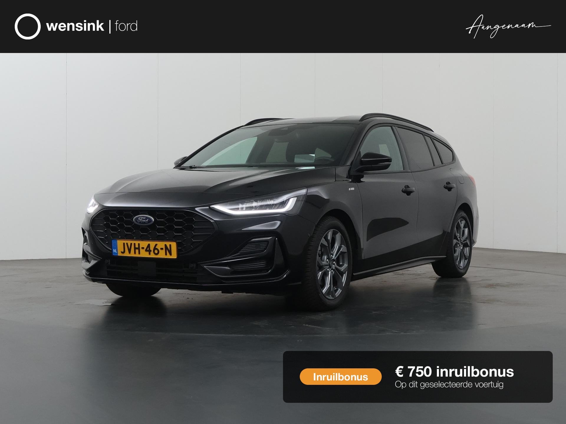 Ford Focus Wagon 1.0 EcoBoost Hybrid ST Line | Trekhaak | Wi, Auto's, Gebruikt, Euro 6, Handgeschakeld, 19 km/l
