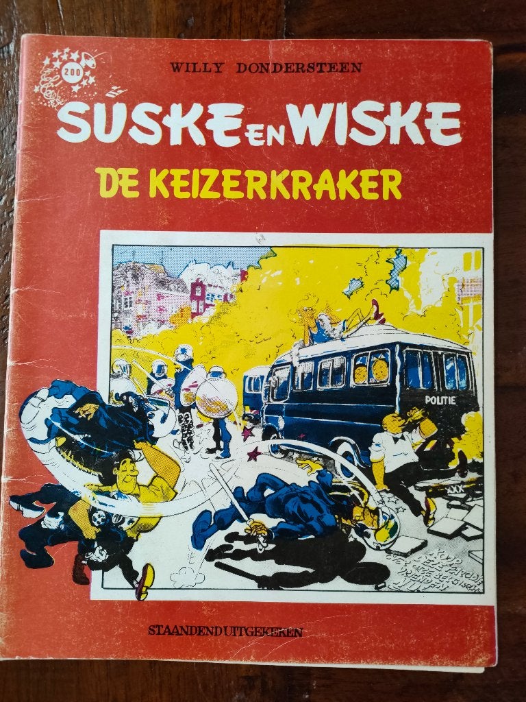 SUSKE EN WISKE De keizerkraker  (jfb-susw), Meerdere stripboeken, Ophalen of Verzenden, Gelezen