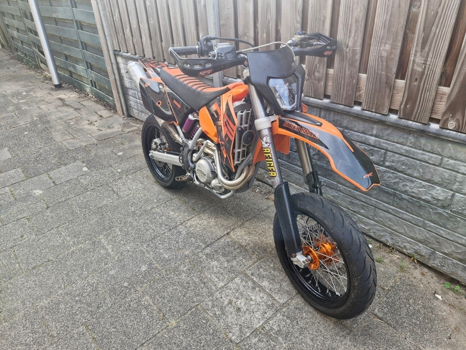 Ktm exc Supermoto, Motoren, Ophalen