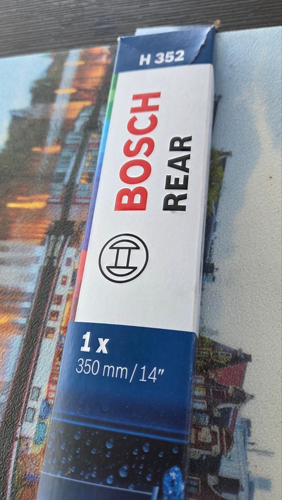 Bosch ruitenwisser achter H352 - 350mm/14", Ophalen of Verzenden, Nieuw, Hyundai