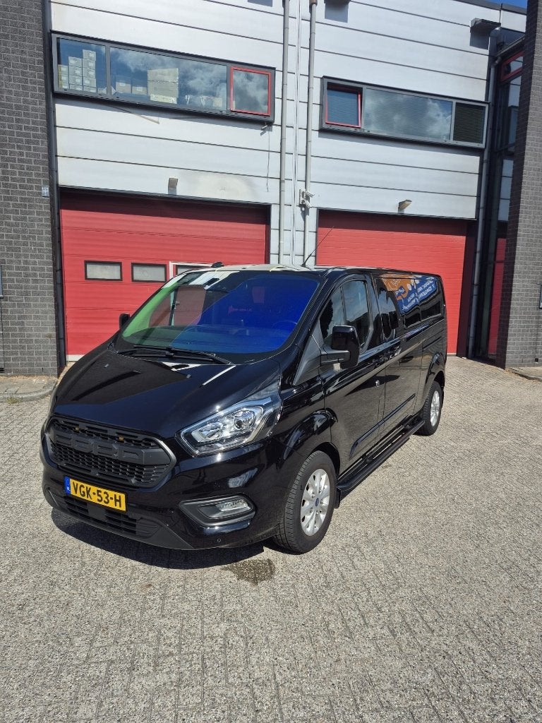 Ford Transit Custom Gbdc 2.0 Tdci 130PK 320 L2h1 Automaat, 1995 cc, 4 cilinders, 129 pk, Zwart