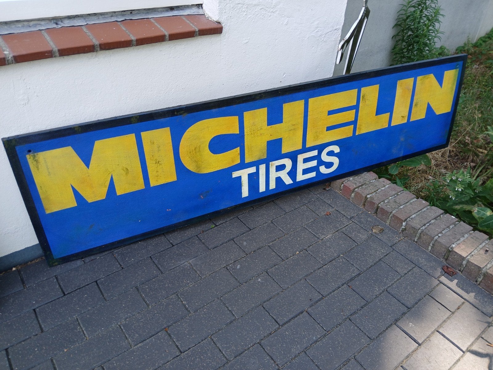 Michelin reclamebord, Verzamelen, Ophalen, Reclamebord, Frankrijk, Michelin Banden