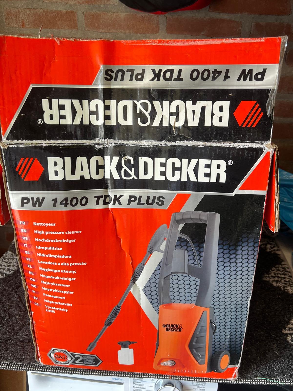 Hoge drukreiniger, Ophalen, Gebruikt, Elektrisch