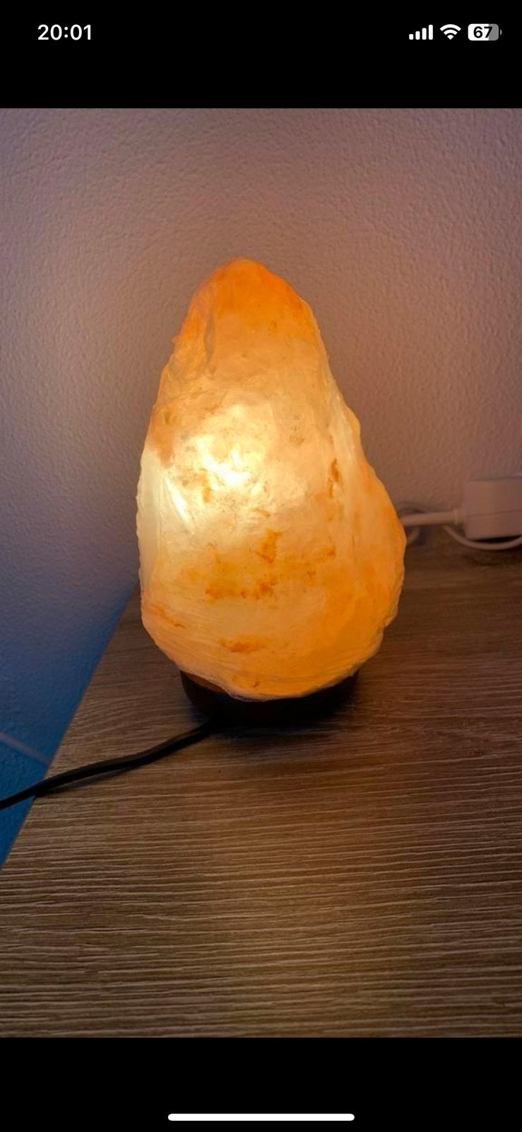 Zoutlamp, Huis en Inrichting, Ophalen, Zo goed als nieuw, Zoutlamp