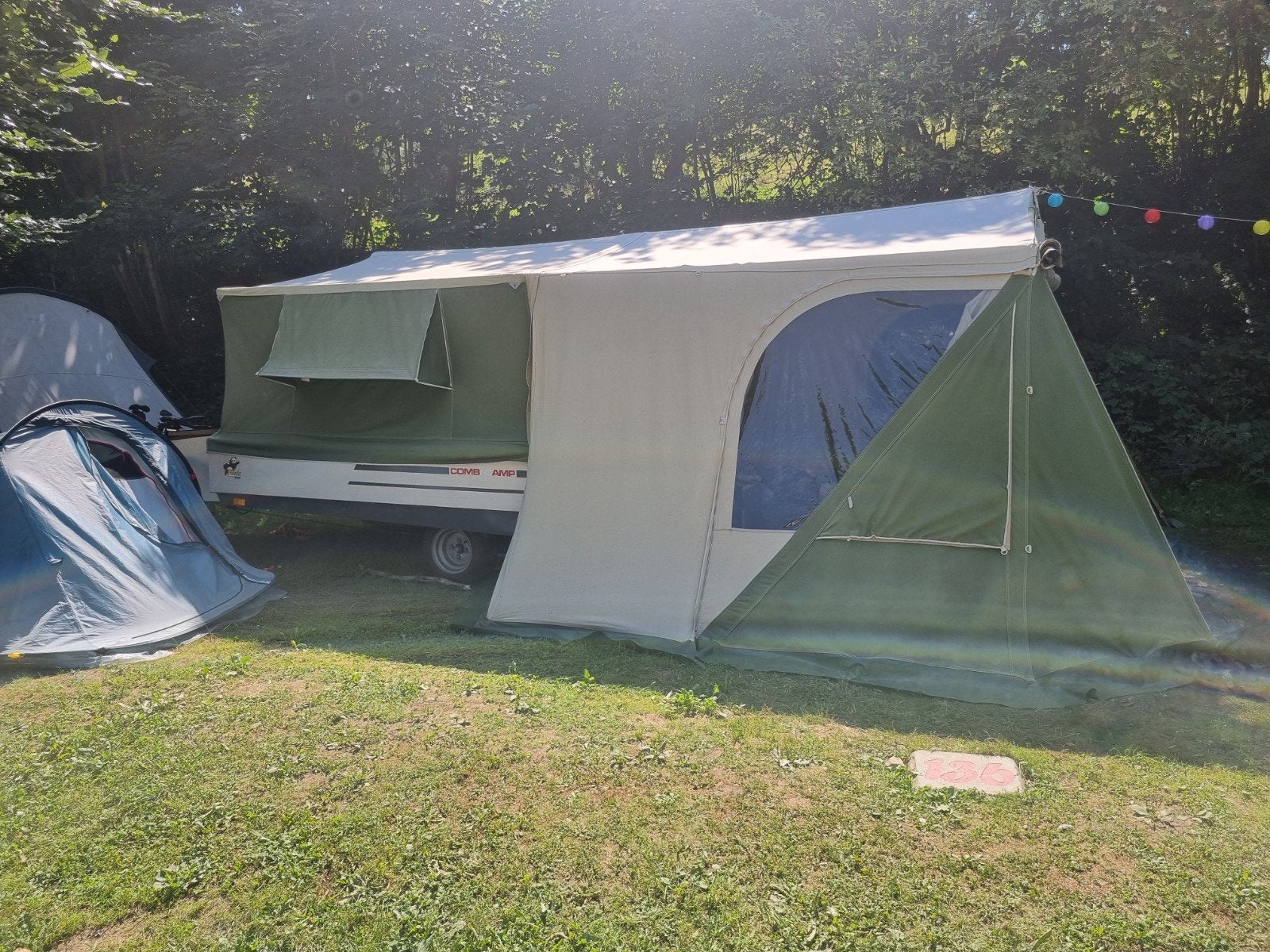 Combi-Camp Panda vouwwagen, Caravans en Kamperen, Vouwwagens, Ophalen, Combi-Camp, Aanwezig, Tot en met 4