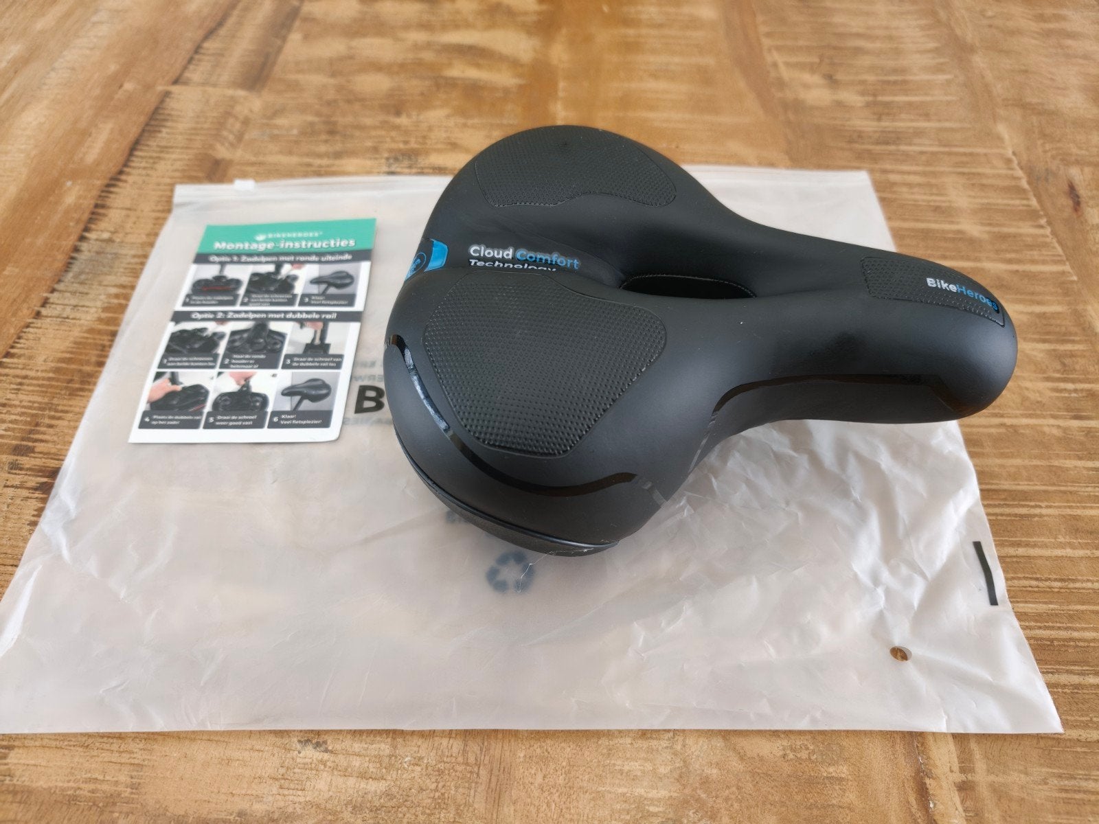 Cloud Comfort Max zadel, Fietsen en Brommers, Fietsaccessoires | Overige Fietsaccessoires, Ophalen of Verzenden, Nieuw