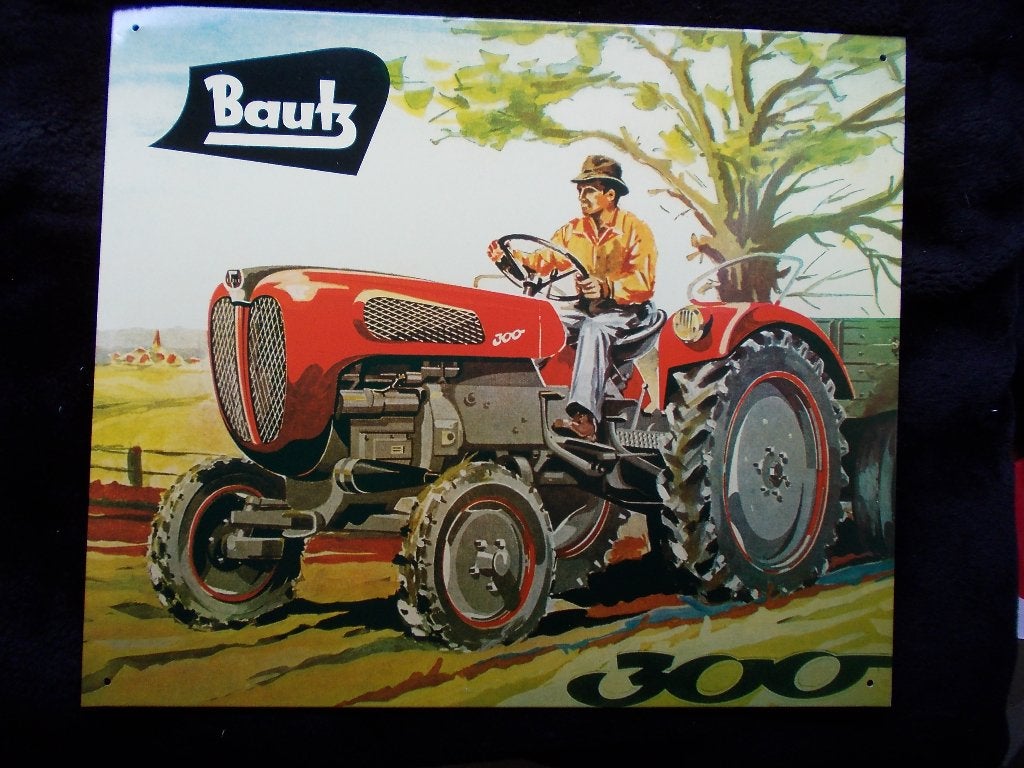 Bautz 300, Ophalen of Verzenden, Nieuw, Reclamebord