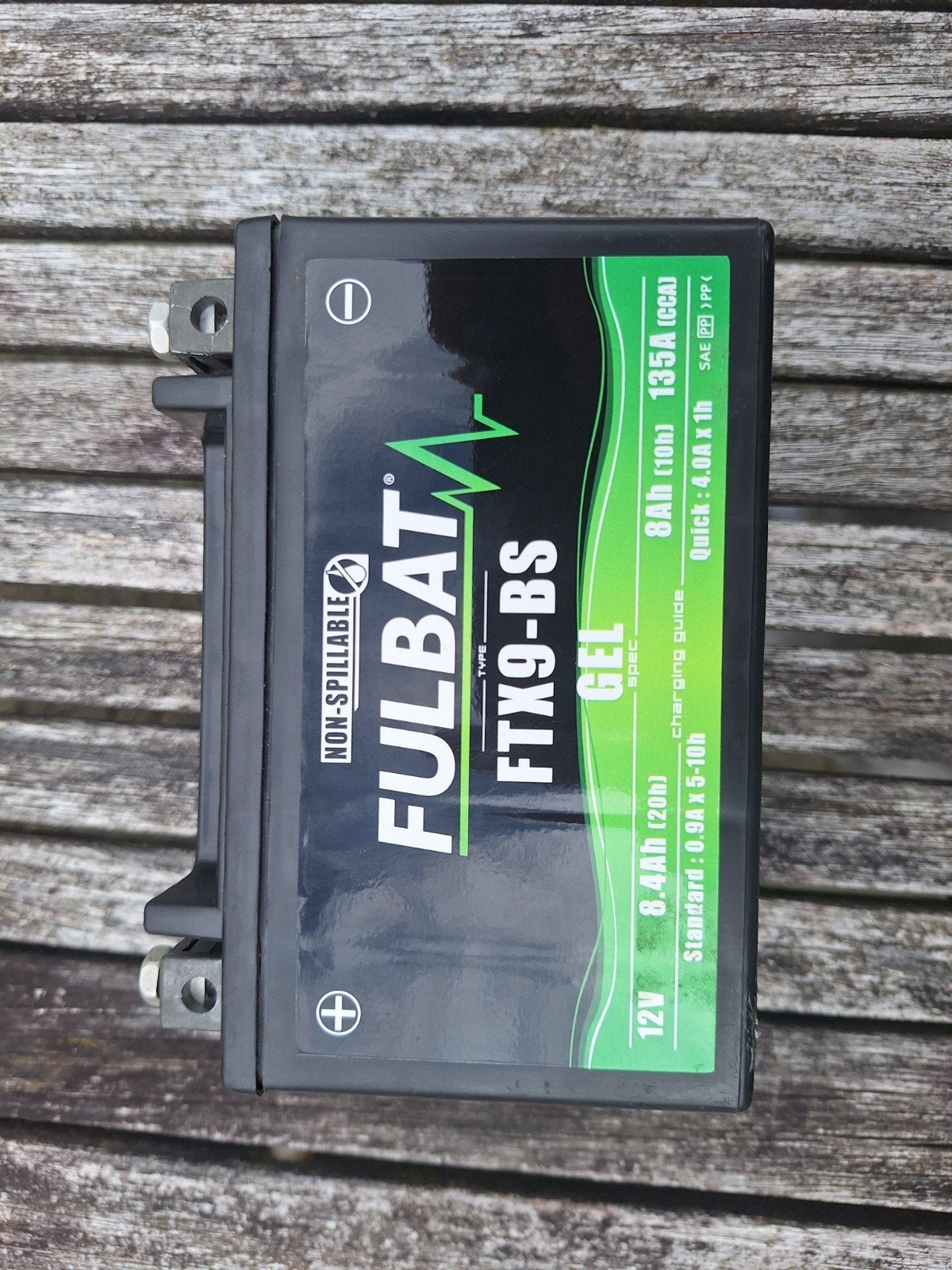 Fulbat FTX9-BS Gel Accu - Zo goed als nieuw!, Ophalen of Verzenden
