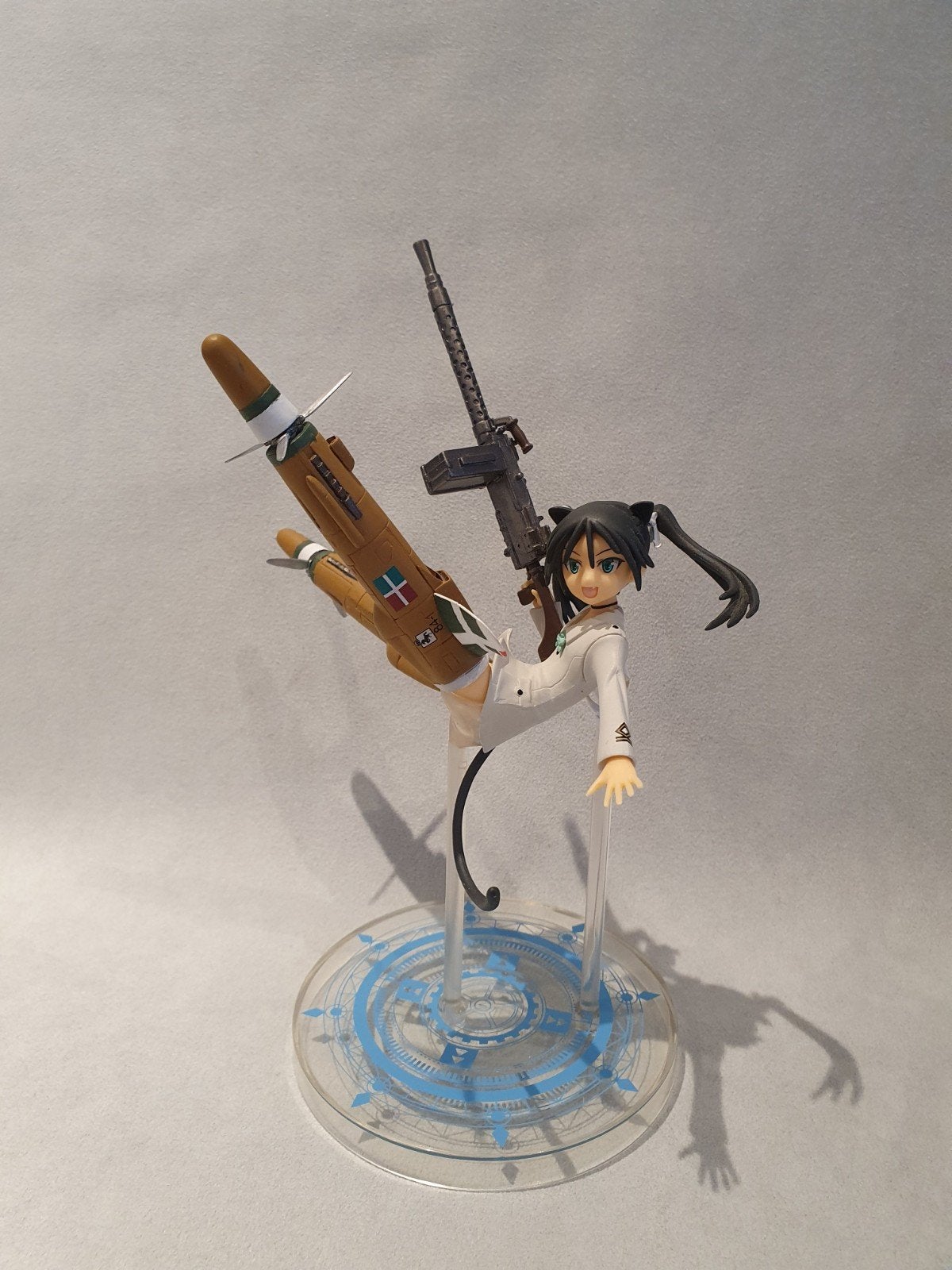 Francesca "Gattino" Lucchini Strike Witches Anime Figuur, Ophalen