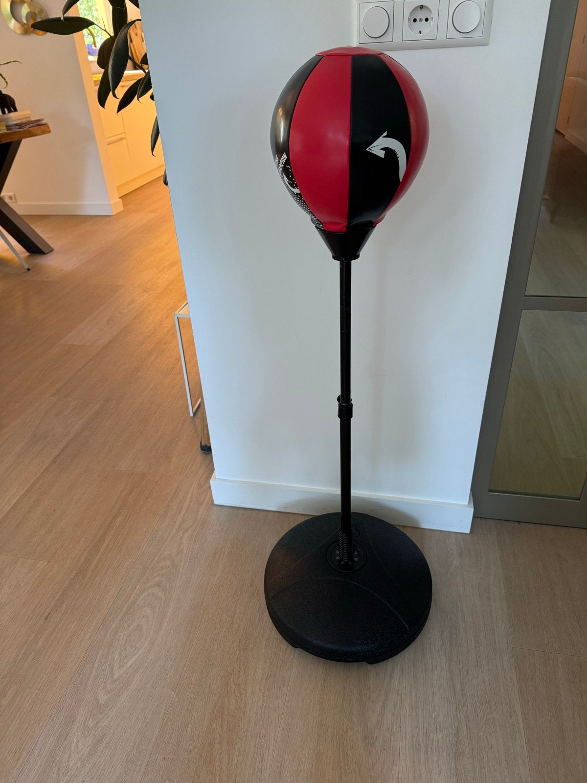 Get&Go Bokstrainer Standaard Junior - Zwart/Rood, Ophalen, Overige, Maat XS of kleiner, Vechtsportbescherming