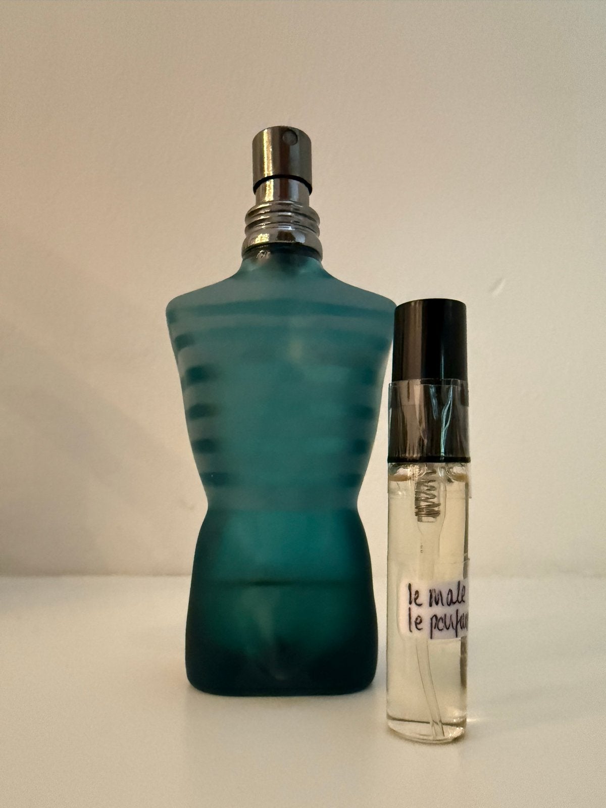 Jean Paul Gaultier Le Male EDT + Le Male Le Parfum, Verzenden, Gebruikt