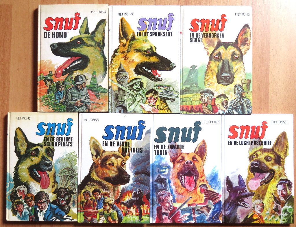 7x Piet Prins: Snuf de hond, Boeken, Ophalen of Verzenden, Gelezen