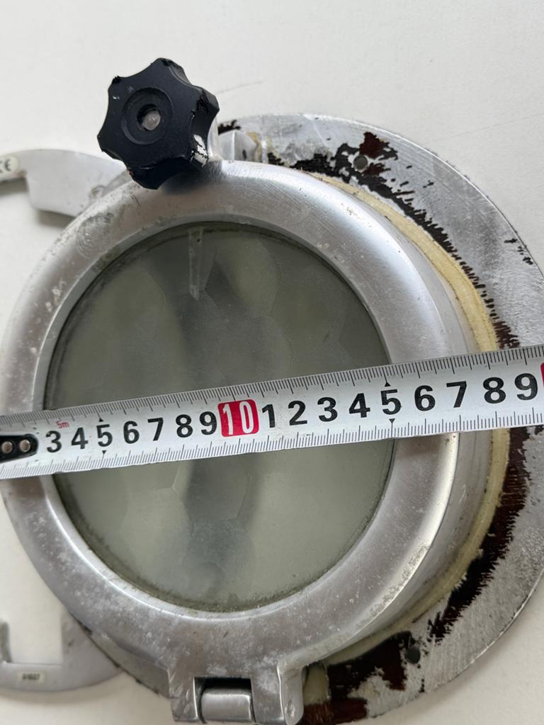 Patrijspoort 23 cm met tegenring, Ophalen of Verzenden, Gebruikt, Overige typen