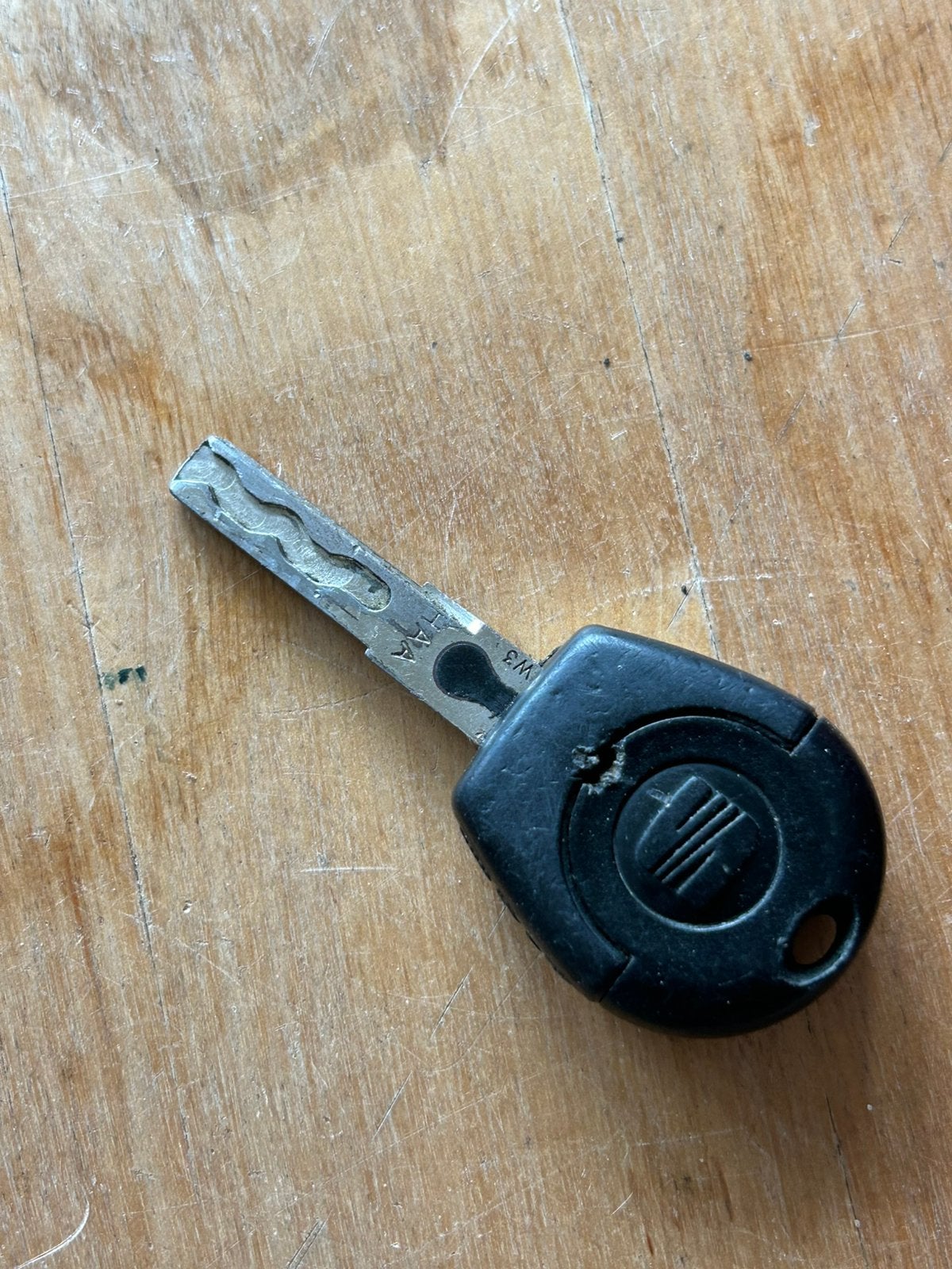 Autosleutel SEAT met afstandsbediening 434Mhz, Auto-onderdelen, Ophalen of Verzenden, Gebruikt, Seat