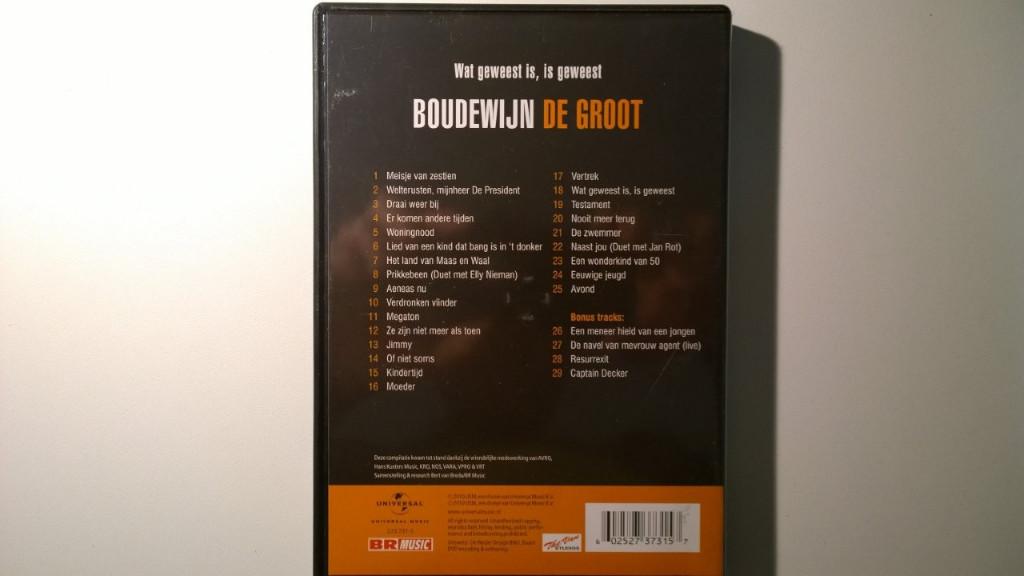 Boudewijn de Groot - Wat Geweest Is, Is Geweest (DVD), Alle leeftijden, Ophalen of Verzenden, Zo goed als nieuw, Muziek en Concerten