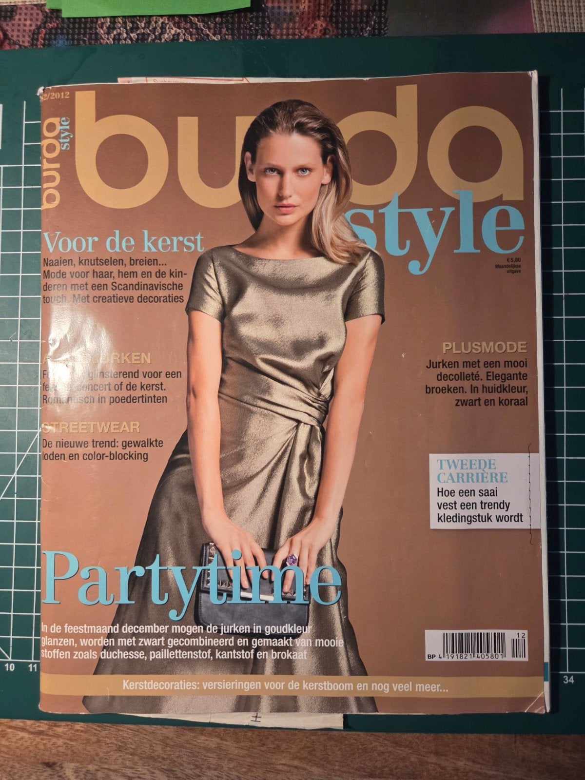 Burda Style december 2012 - Feestelijke mode en patronen, Ophalen of Verzenden