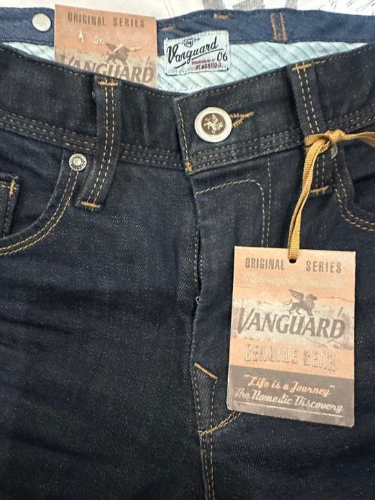 Vanguard nieuwe jeans W30 L 34, Kleding | Heren, Verzenden, Nieuw, Blauw, W33 - W34 (confectie 48/50)