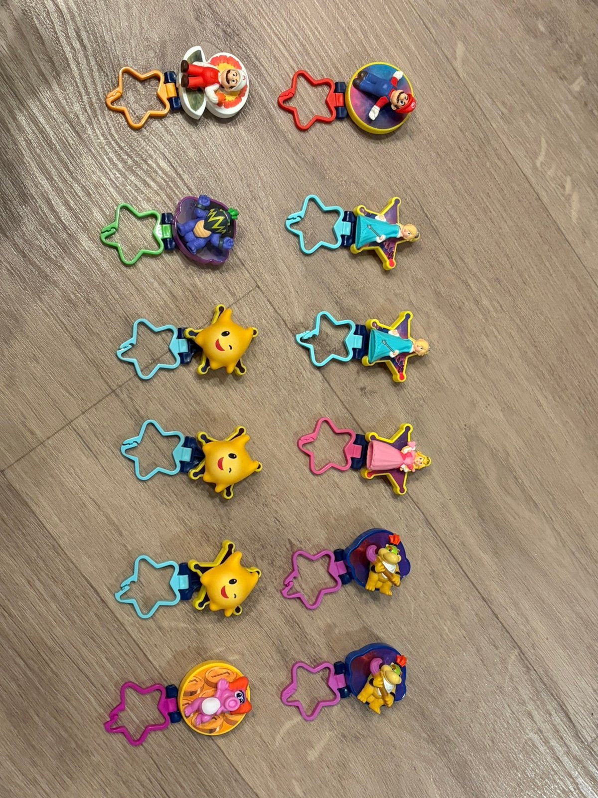 12 mario galaxy mcdonalds poppetjes, Ophalen of Verzenden, Nieuw