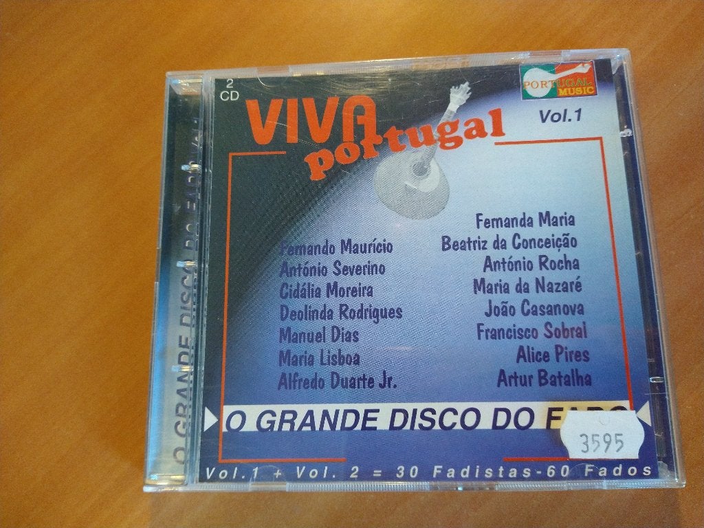 2-CD Viva Portugal - O Grande Disco Do Fado Vol 1, Ophalen of Verzenden, Zo goed als nieuw