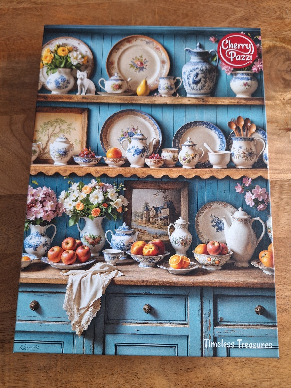 Cherry Pazzi puzzel 1000stukjes zgan, Ophalen, Zo goed als nieuw