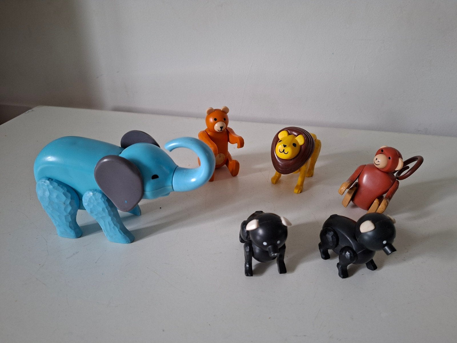 Vintage Fisher-Price dieren Little People, Ophalen of Verzenden, Gebruikt, Speelset