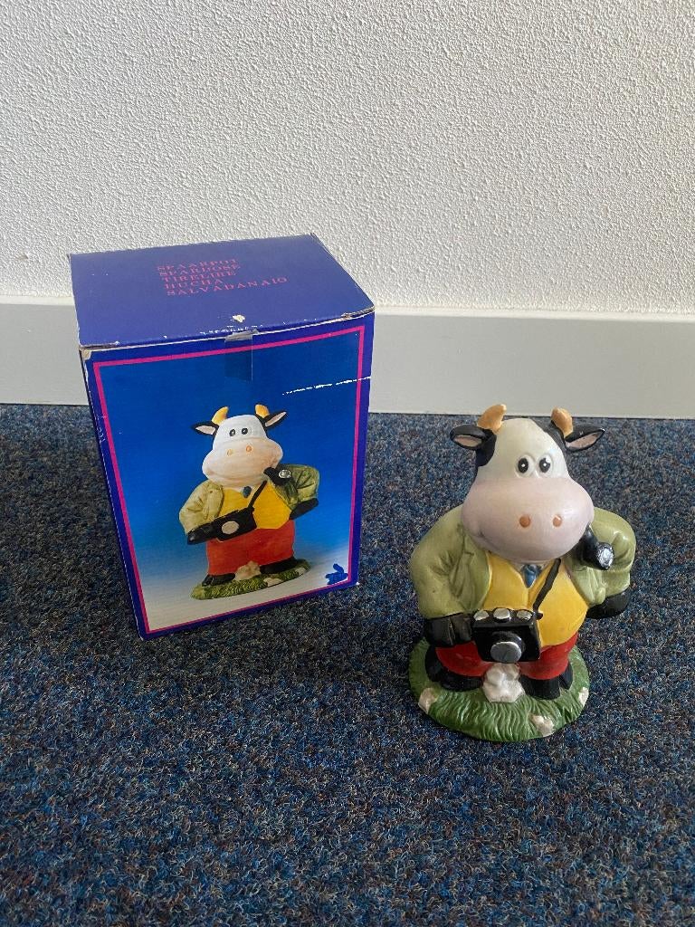 Spaarpot koe 2 NIEUW, Ophalen of Verzenden, Nieuw, Boerderijdier, Overige typen