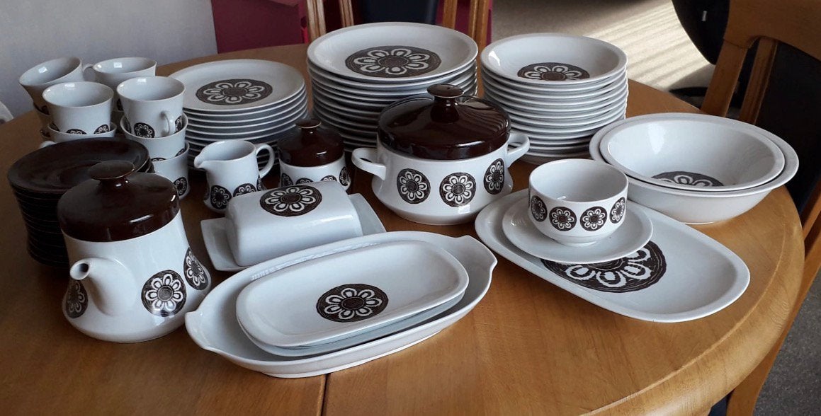 Servies, Ophalen
