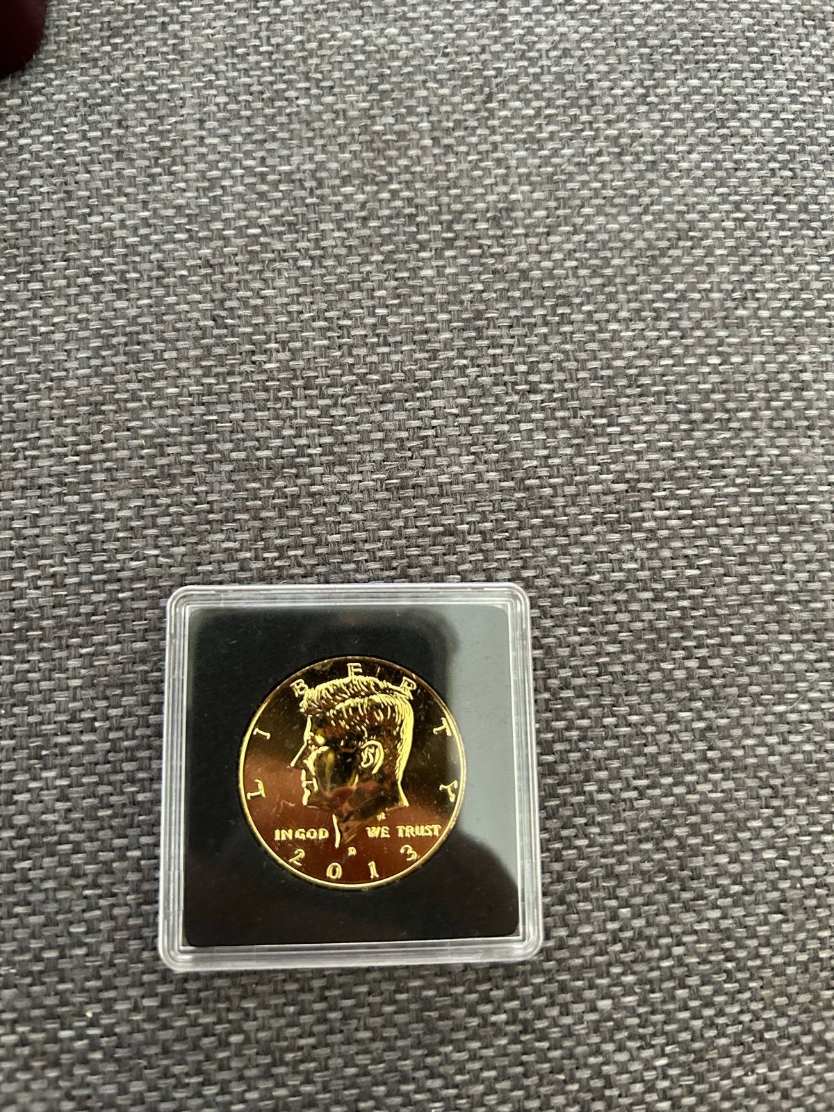 Gouden Kennedy Half Dollar Munt 2013, Ophalen of Verzenden, Noord-Amerika, Losse munt, Goud
