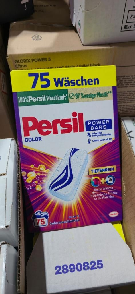 Persil Wasmiddel Power Bars - 2 Soorten, 75 Wasbeurten, Huis en Inrichting, Schoonmaakartikelen, Schoonmaakmiddel, Ophalen of Verzenden
