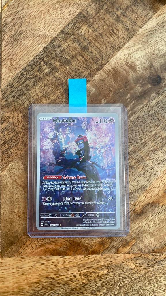 Munkidori pokemon kaart, Ophalen, Zo goed als nieuw