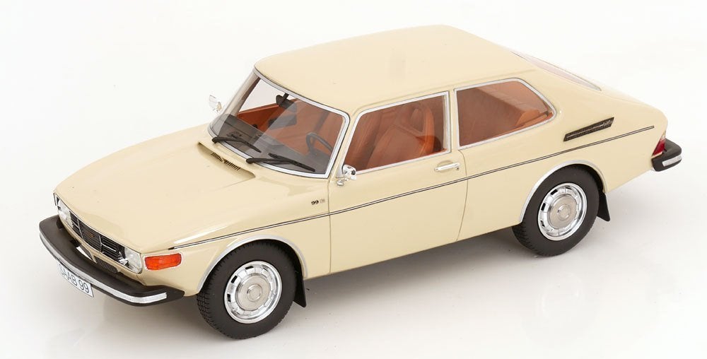 Saab 99 Combi Coupe 1975 Orchidee Wit 1-18 Cult Scale Models, Overige merken, Tschuiten@hotmail.com, Auto, Nieuw
