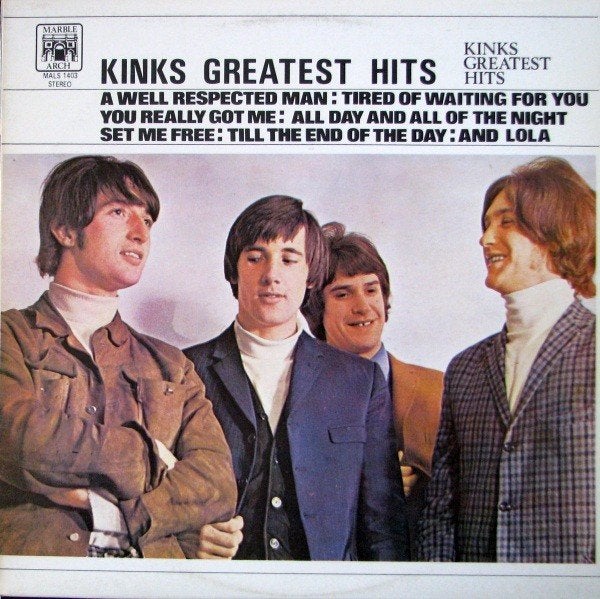 LP - The Kinks ‎– Kinks Greatest Hits, Cd's en Dvd's, Gebruikt, Ophalen of Verzenden, Poprock, 12 inch