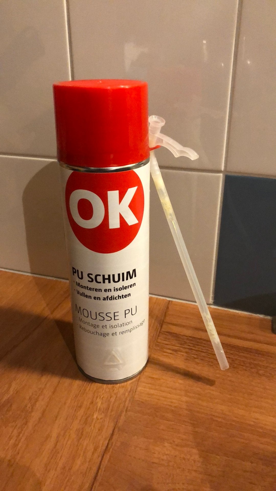 Spuitbus PU schuim, Doe-het-zelf en Verbouw, Overige materialen, Gebruikt, Minder dan 5 m², Ophalen