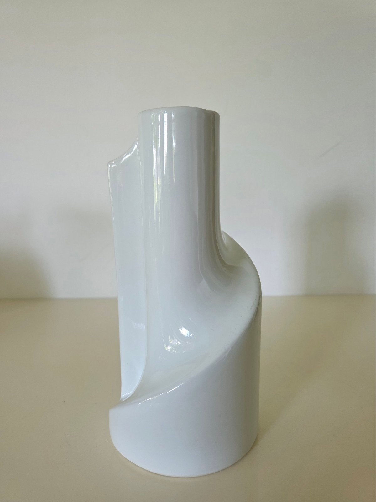 Jan van der Vaart witgeglazuurde multiple vaas, 1981, Antiek en Kunst, Ophalen of Verzenden