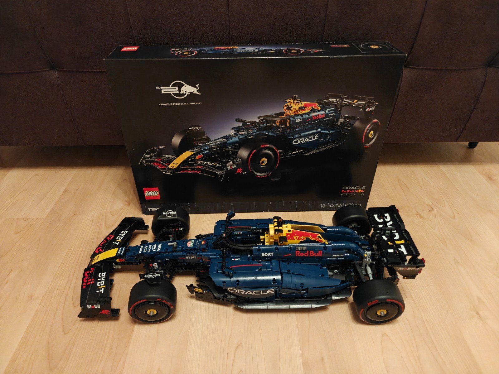 Lego Technic Red Bull Racing F1 Auto (42206) compleet, Kinderen en Baby's, Speelgoed | Duplo en Lego, Compleet, Lego, Ophalen of Verzenden