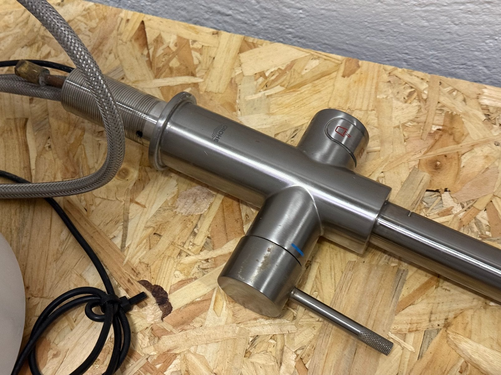 Grohe Red kraan 3in1 met boiler 7L, Ophalen, Zo goed als nieuw