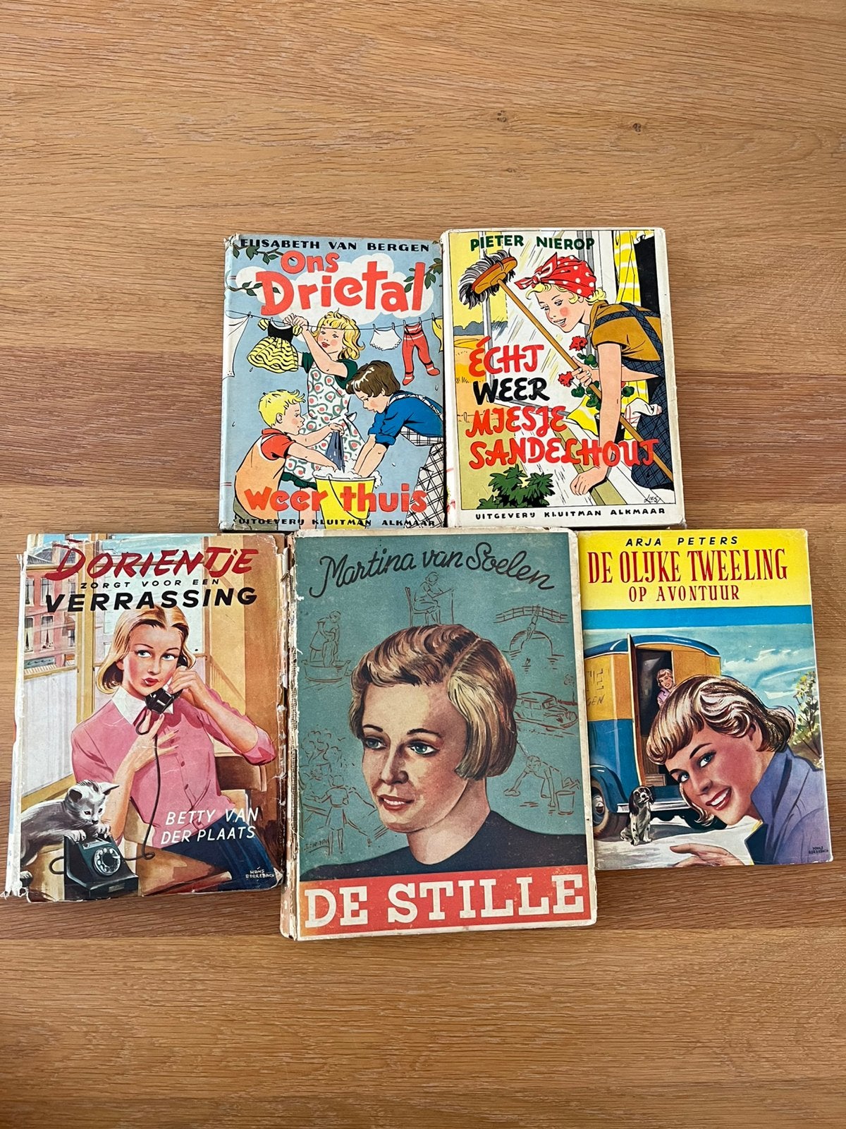 5 vintage kinderboeken, Boeken, Ophalen of Verzenden, Gelezen, Fictie