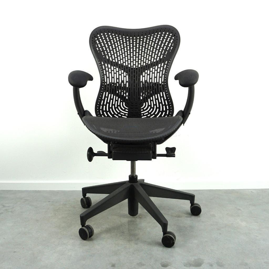 Herman Miller Mirra 2 Bureaustoelen | Ergonomisch |, Gebruikt, -, Zwart, -