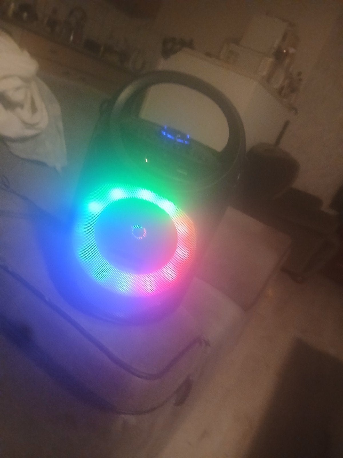 Draagbare Party Speaker met Lichteffecten, Audio, Tv en Foto, Overige merken, Party speaker, Ophalen of Verzenden, Minder dan 60 watt