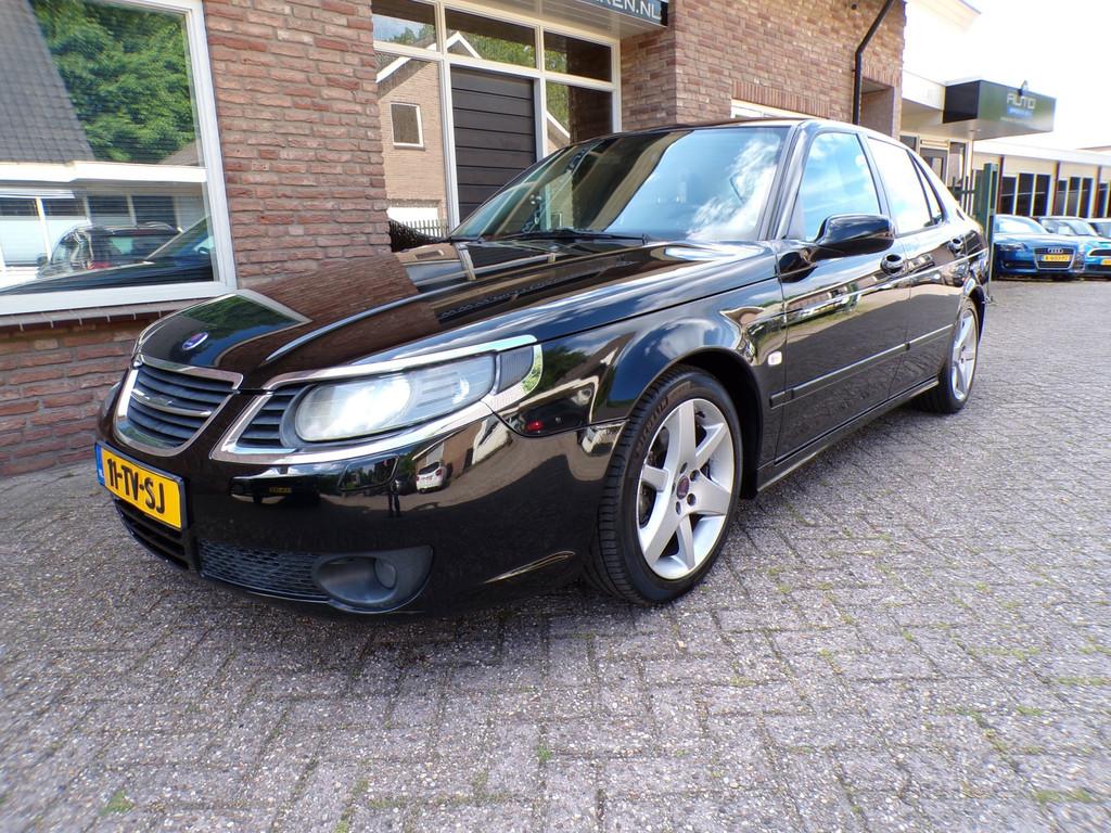 Saab 9-5 2.3 Turbo Aero, Auto's, Voorwielaandrijving, 4 cilinders, 2290 cc, Zwart