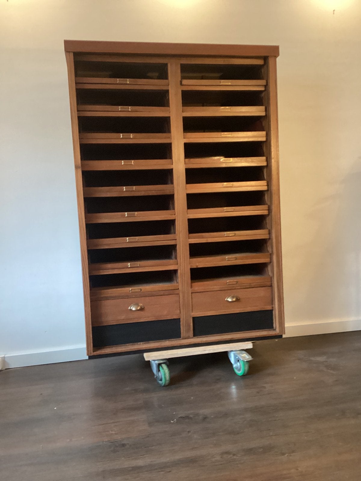 Ladenkast, Ophalen, 50 tot 100 cm, Zo goed als nieuw, 25 tot 50 cm
